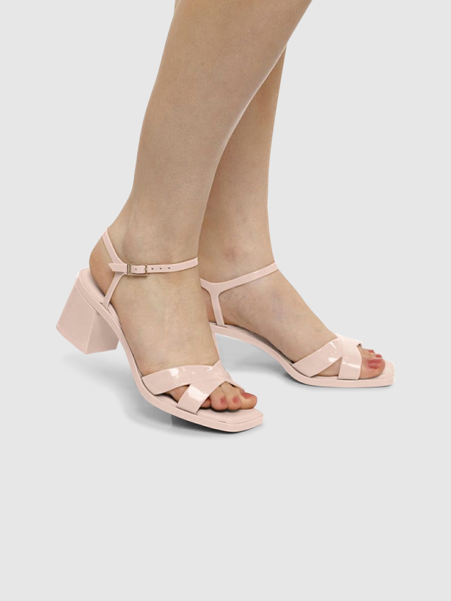 PARODI SHOES Sandálias de Ponta Quadrada 11/5547NUDE Nude